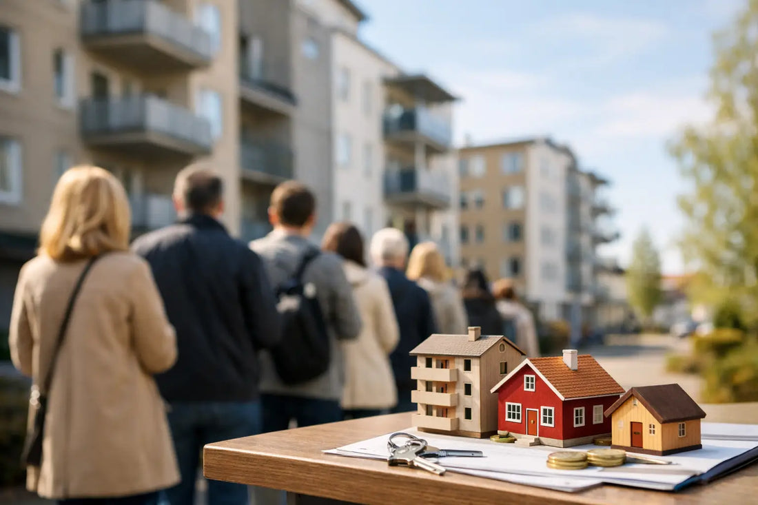 Bostadskö i Sverige - få bättre chanser